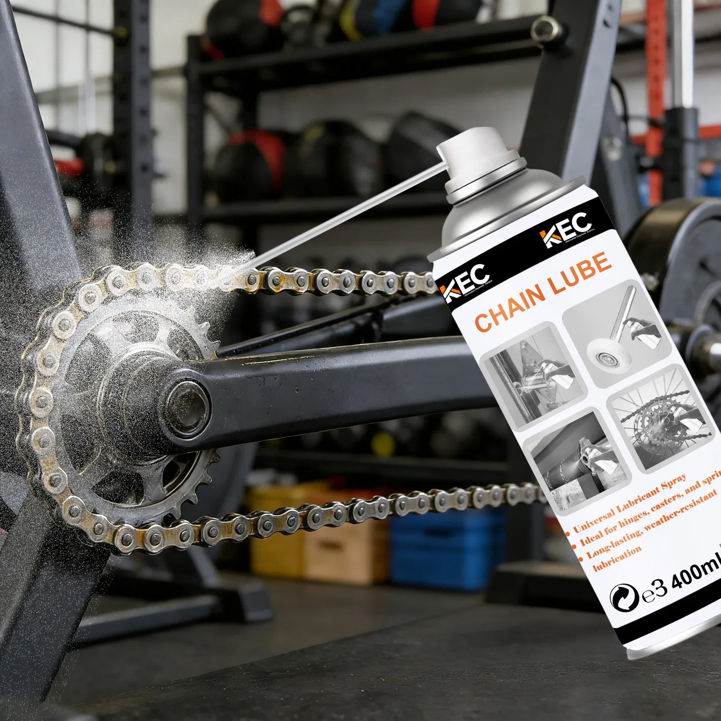 Advanced Bike Chain Oil - Fast Penetrating Lubricant for Bicycle Chains, Prevents Rust &amp; Enhances Durability