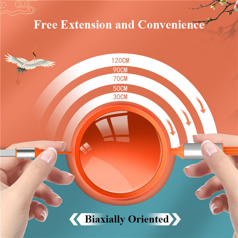 Wholesale High Quality 3 in 1 Retractable Charge Data Cable Custom Logo Business Gift Luxury Quick Charger Set Promotional Gifts