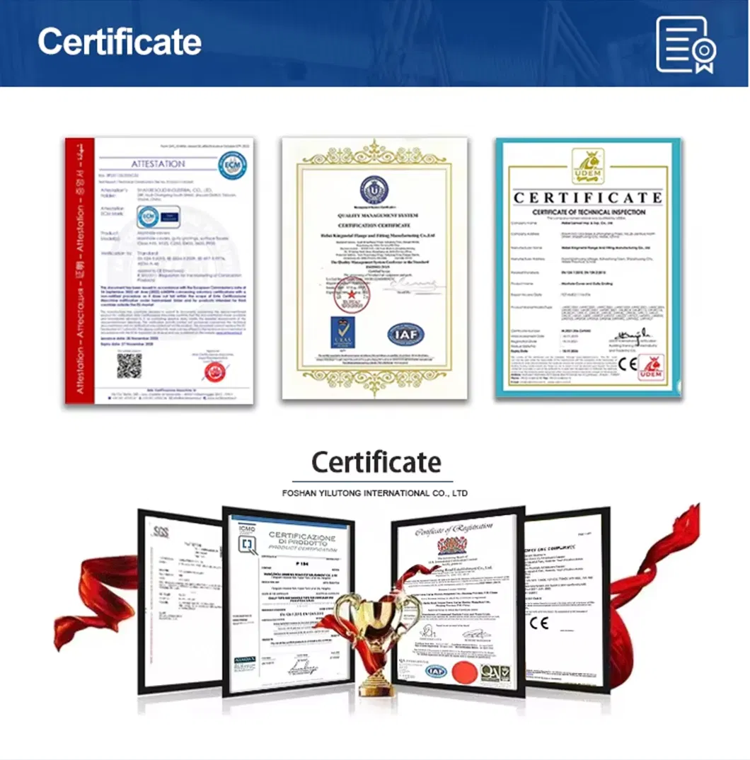 Certifications