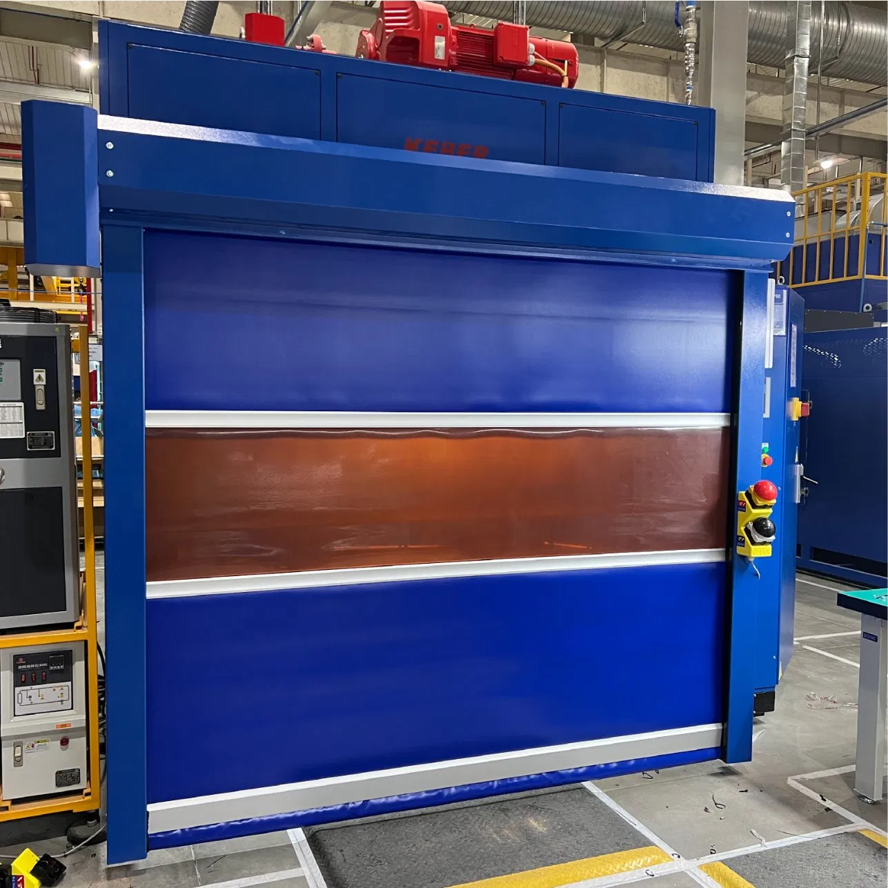 Insect-Proof Dust-Proof High-Speed Doors USA Fast Doors for Chewing Gum Processing Plants