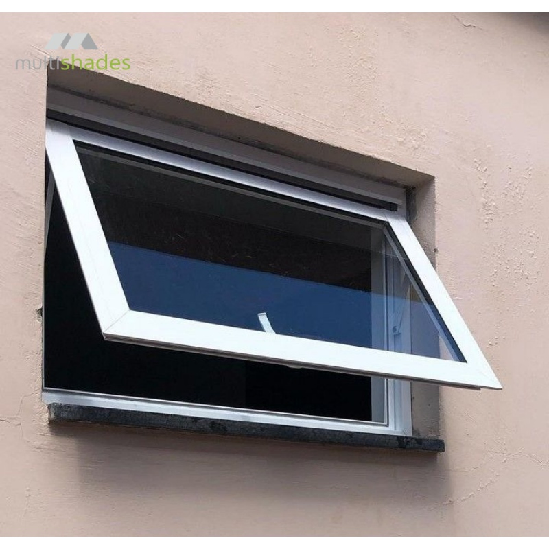 Customized Size Double Glazing Aluminum Alloy Basement Window with Secure Glass Screen, Premium Aluminium Windows for Ultimate Weather Protection