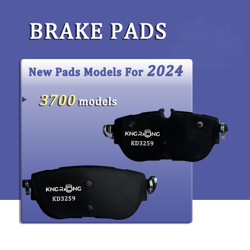 Wholesale Auto Car Accessories Part Rear Disc Brake Pads for Hongqi E-HS9