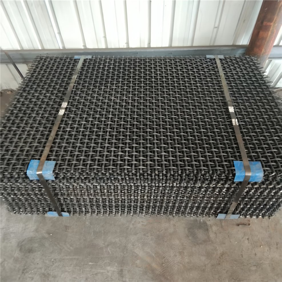 Factory Price Self-Cleaning Woven Wire Mesh Heavy Duty Steel Wire Vibrating Sieve Mesh Durable Crimped Wire Vibrating Screen Welded Mesh 65mn Steel Sand Screen
