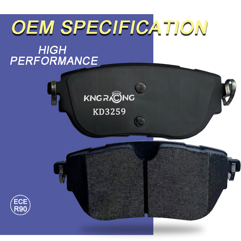 Wholesale Auto Car Accessories Part Rear Disc Brake Pads for Hongqi E-HS9