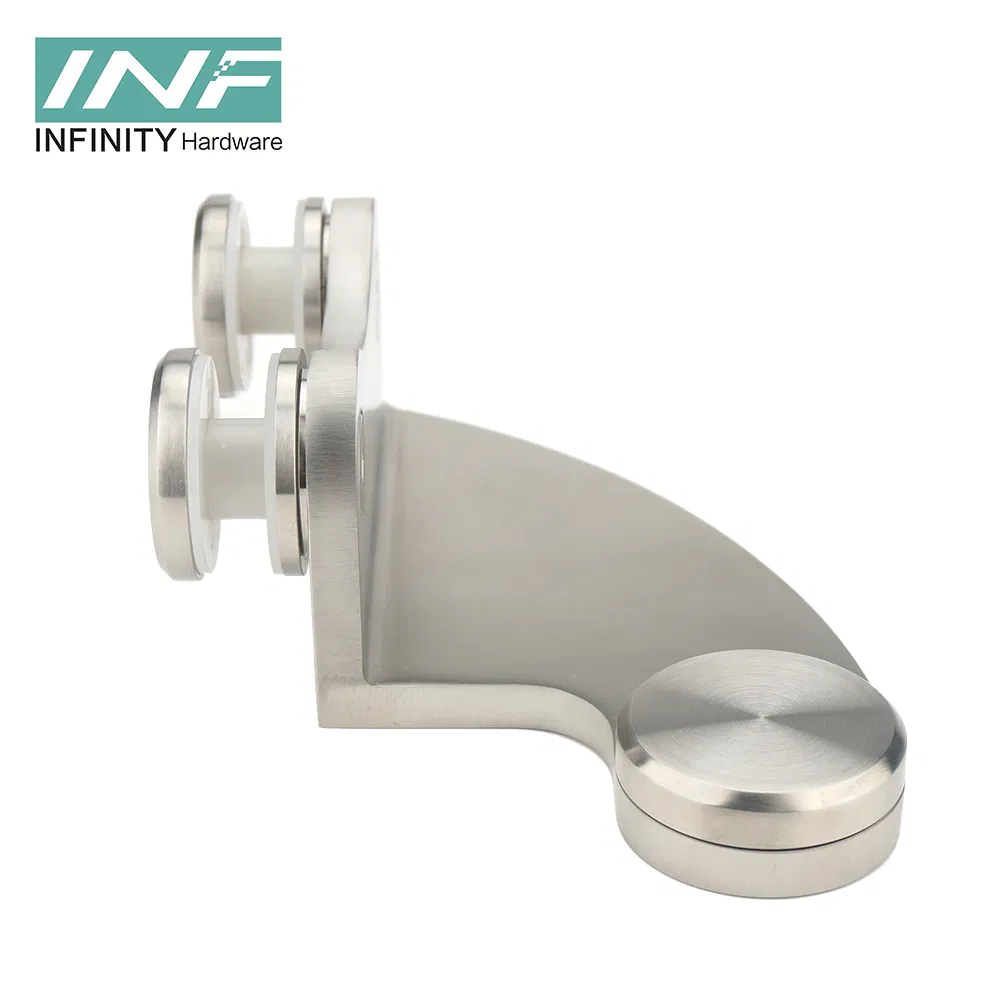 American Style High Quality Brass Hardware Home Bathroom Glass Door Hardware Accessories Sliding Door System