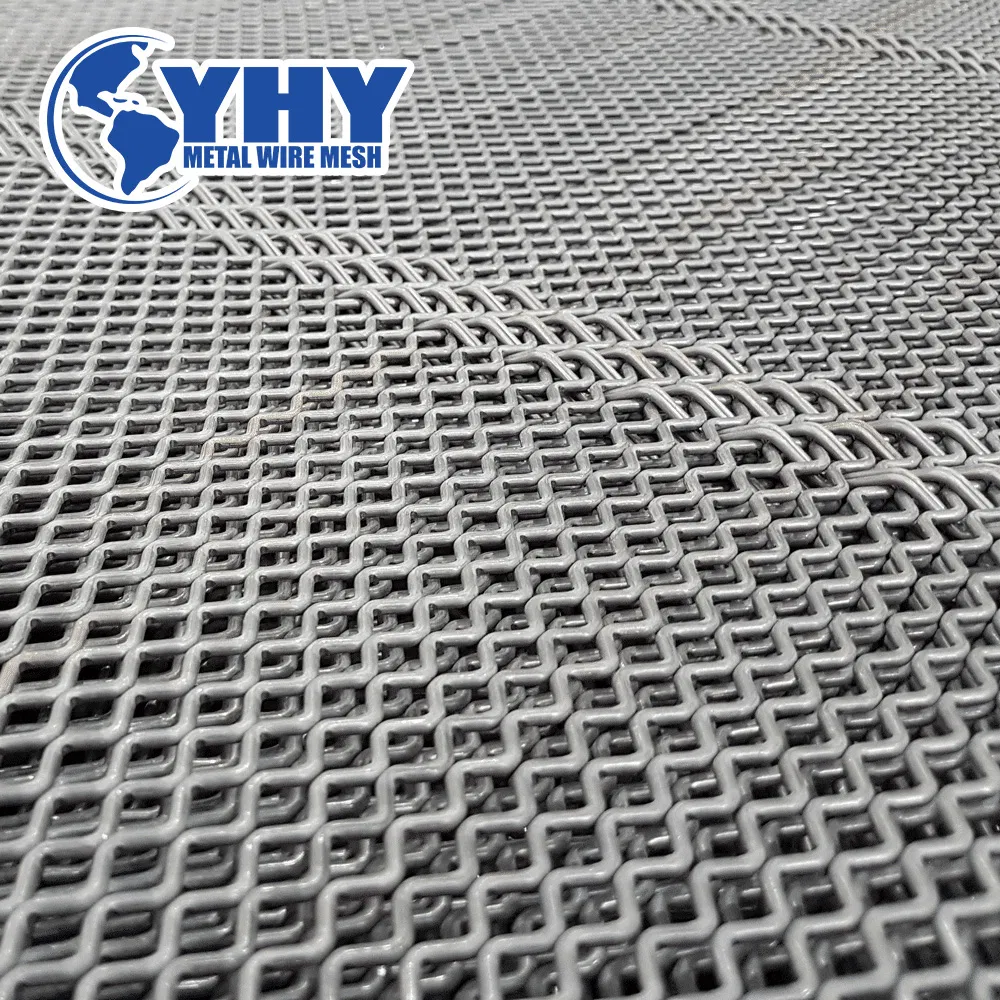 Self Cleaning Vibrating Filter Screen Mesh Applied for Aggregate Processing Industry
