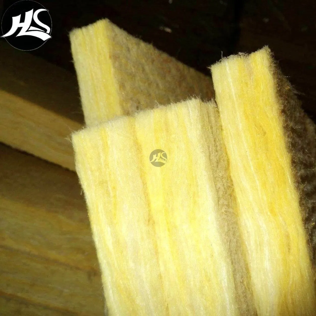 High Fire Resistance Sound Proofing Glass Wool Sheet HVAC Duct Fibreglass Rigid Board 48kg Acoustic Glass Wool Board