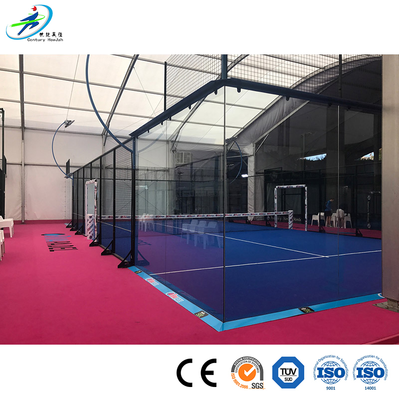 Century Star Hot Selling Panoramic Padel Court Canchas De Padel Cost-Effective Outdoor Paddle Tennis Court for Sale