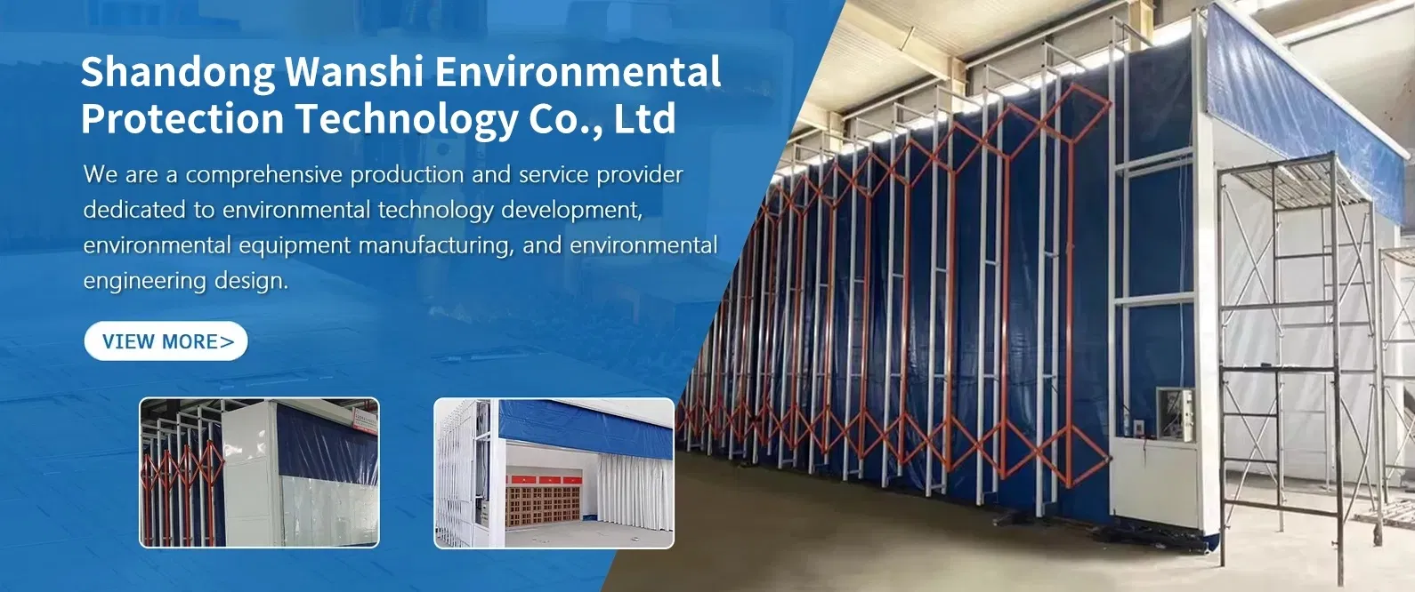 Retractable Spray Booth Banner