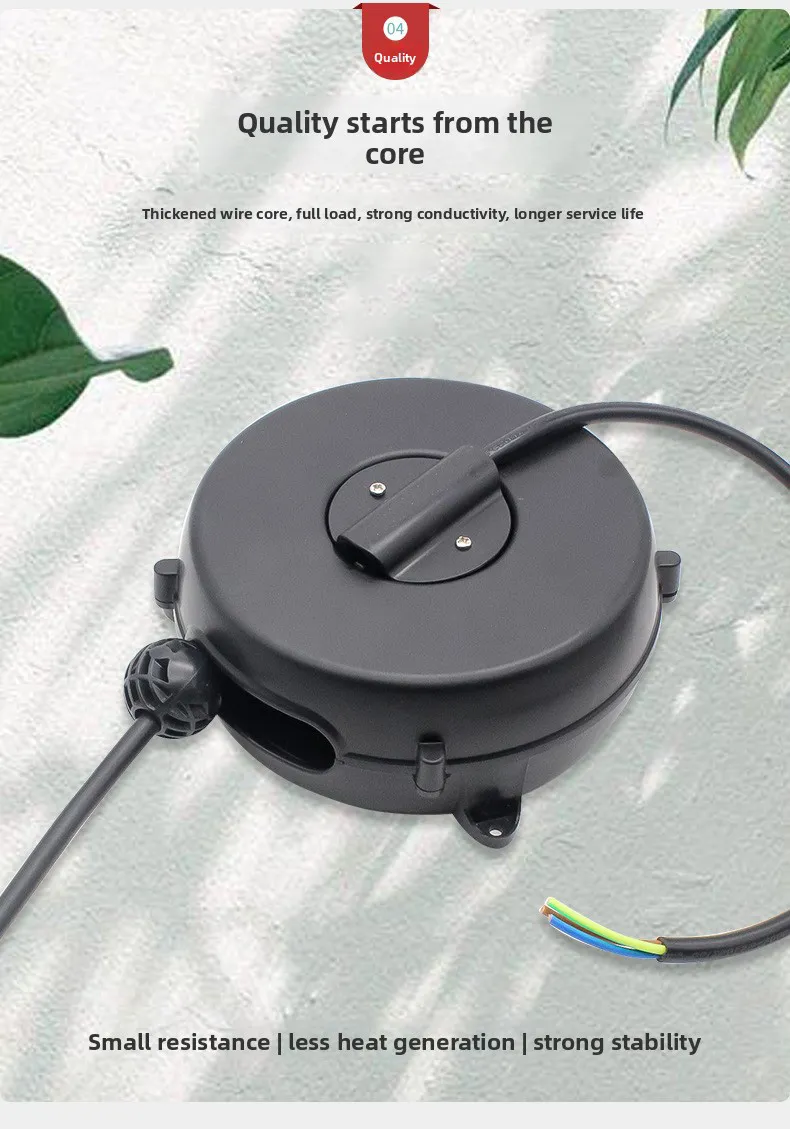 Power Cord Reel Detail 4