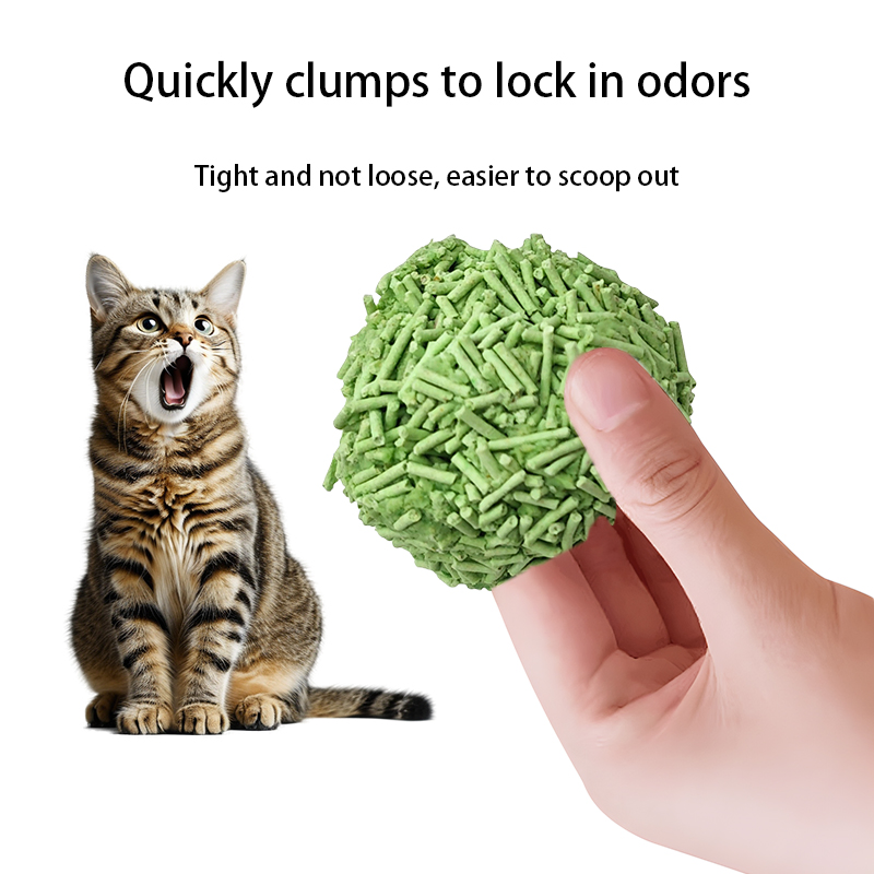 2kg 5kg 10kg Tofu Cat Litter Sand Eco-Friendly Natural Flushable Cat Litter