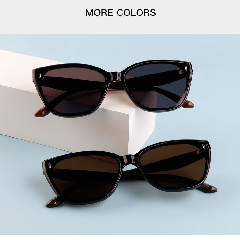 Retro Full-Frame Sunglasses Fashion Trend UV Protection Glasses Wholesale From Factory