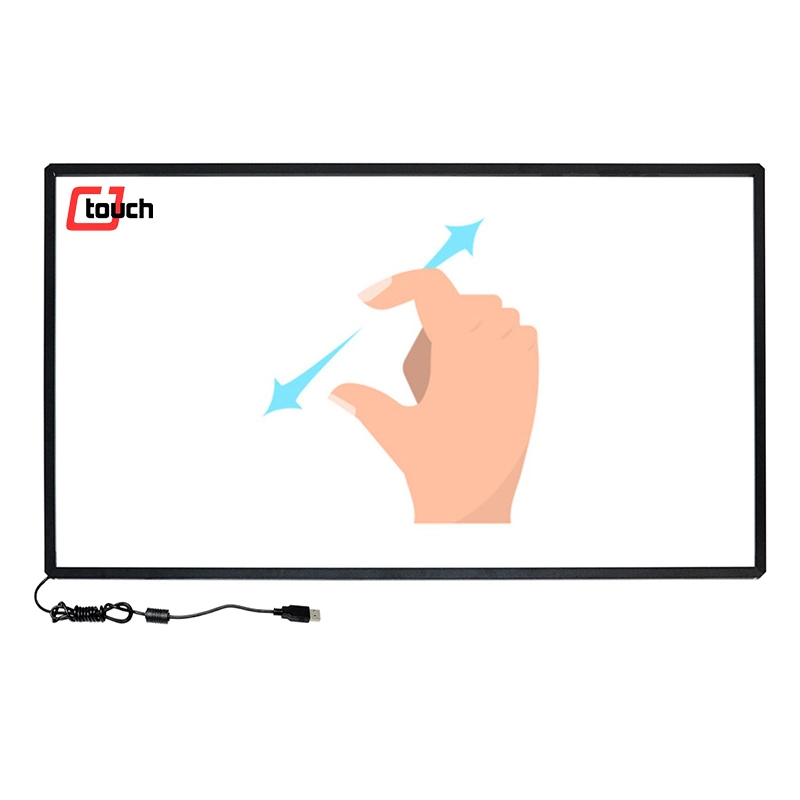 Cj Touch 82"IR Infrared Touch Screen Frame Dual Points Multi Touch Frame with USB