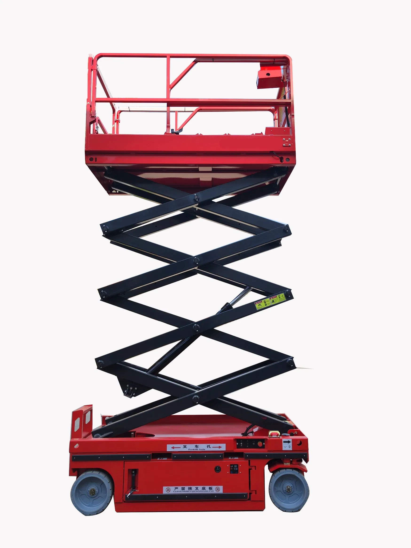 China Factory Compact Scissor Work Platform Self-Propelled Scissor Lift Platform with High Cost Performance
