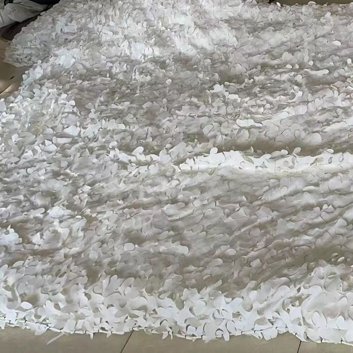 Anti UV, Fire Resistance 210d Large Roll Camouflage Net 50meter Rope Reinforced