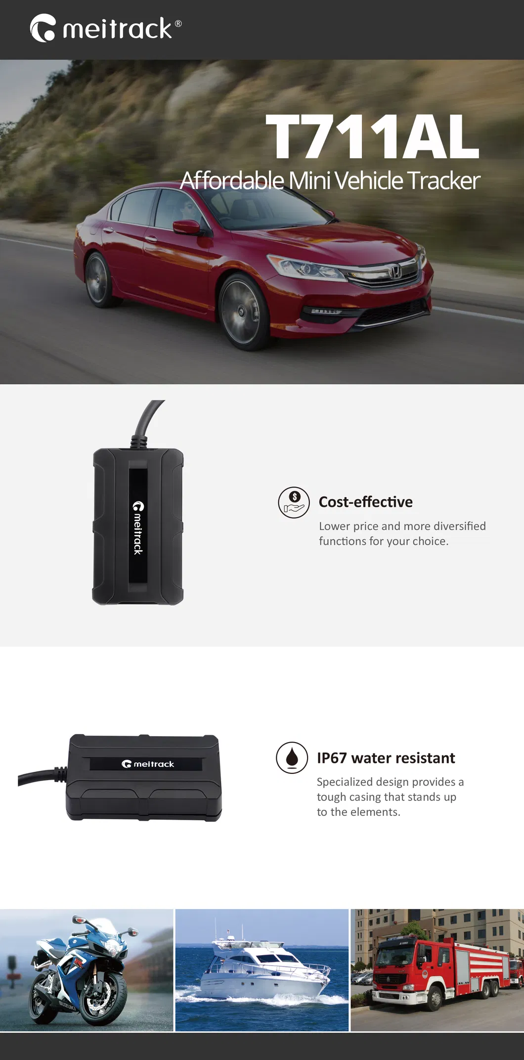 4G LTE Small GPS Tracker T711AL