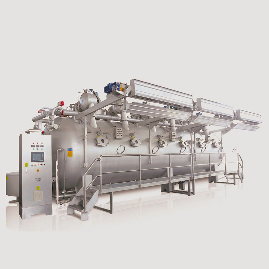 Energy Saving Storm Multi-Flow Airflow Fabric Dyeing Machine