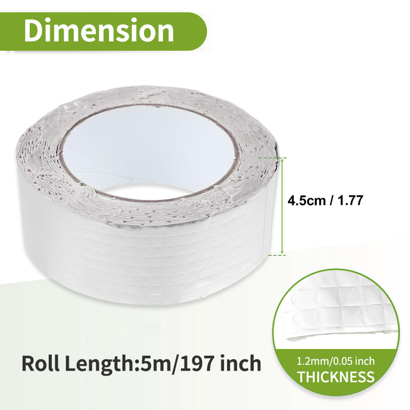 Tobs Aluminum Foil Butyl Tape – Maximum Durability