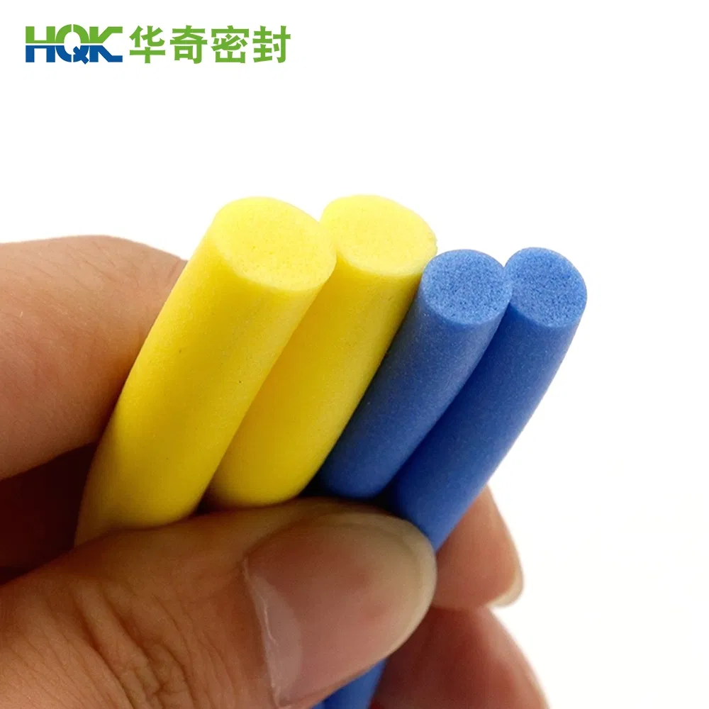 Anti-Collision Dust-Proof Round Rubber Silicone Foam Strips for Bridge