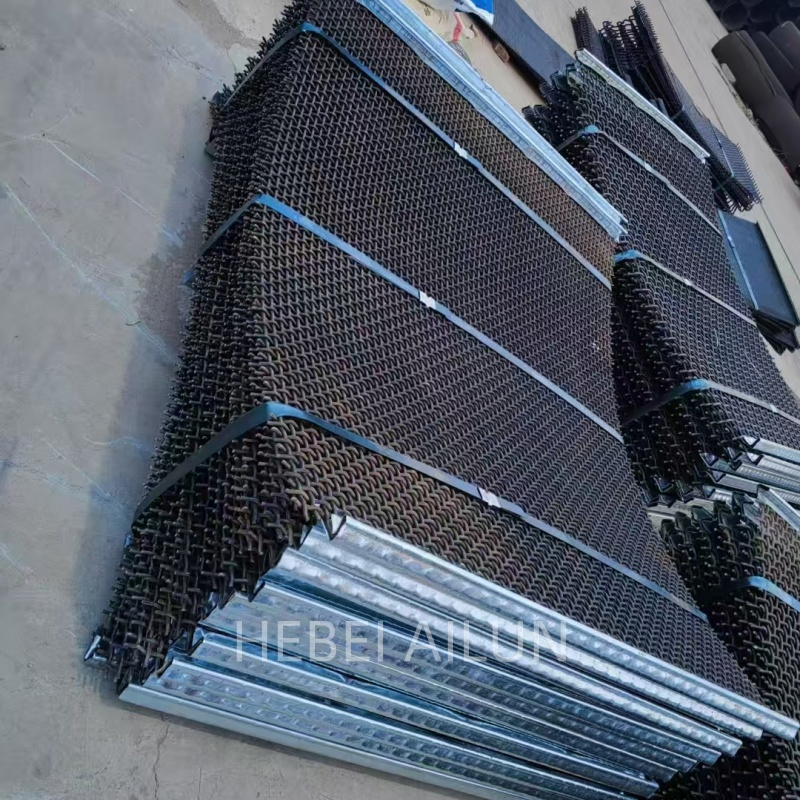 Stone Crusher Screen Mesh for Self-Cleaning Screen Mining Vibrating Screen Mesh