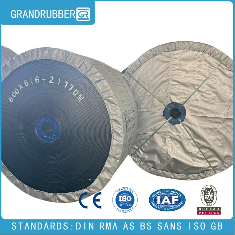 Premium Flame Retardant Conveyor Belt with Excellent Flexibility and Fire Resistance