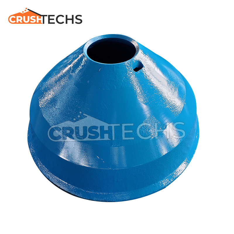 High Manganese Casting HP400 Cone Crusher Parts Concave Mantle Bowl Liner Wholesale