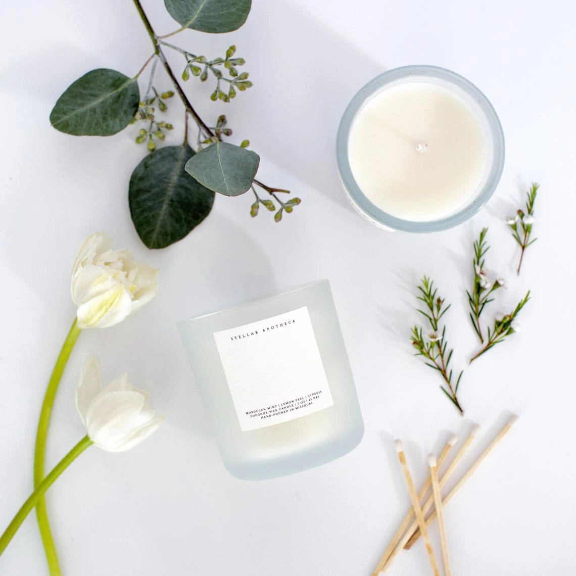 Wholesale Custom Private Label Wedding Home Christmas Decoration Luxury Aromatherapy Fragrance Vegan Flower Healing Aroma Soy Wax Scented Glass Jar Candles