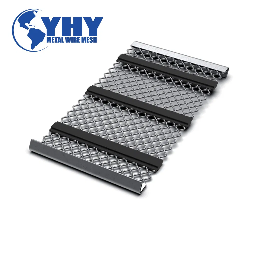 Self Cleaning Screen Mesh for Wet Moist Materials