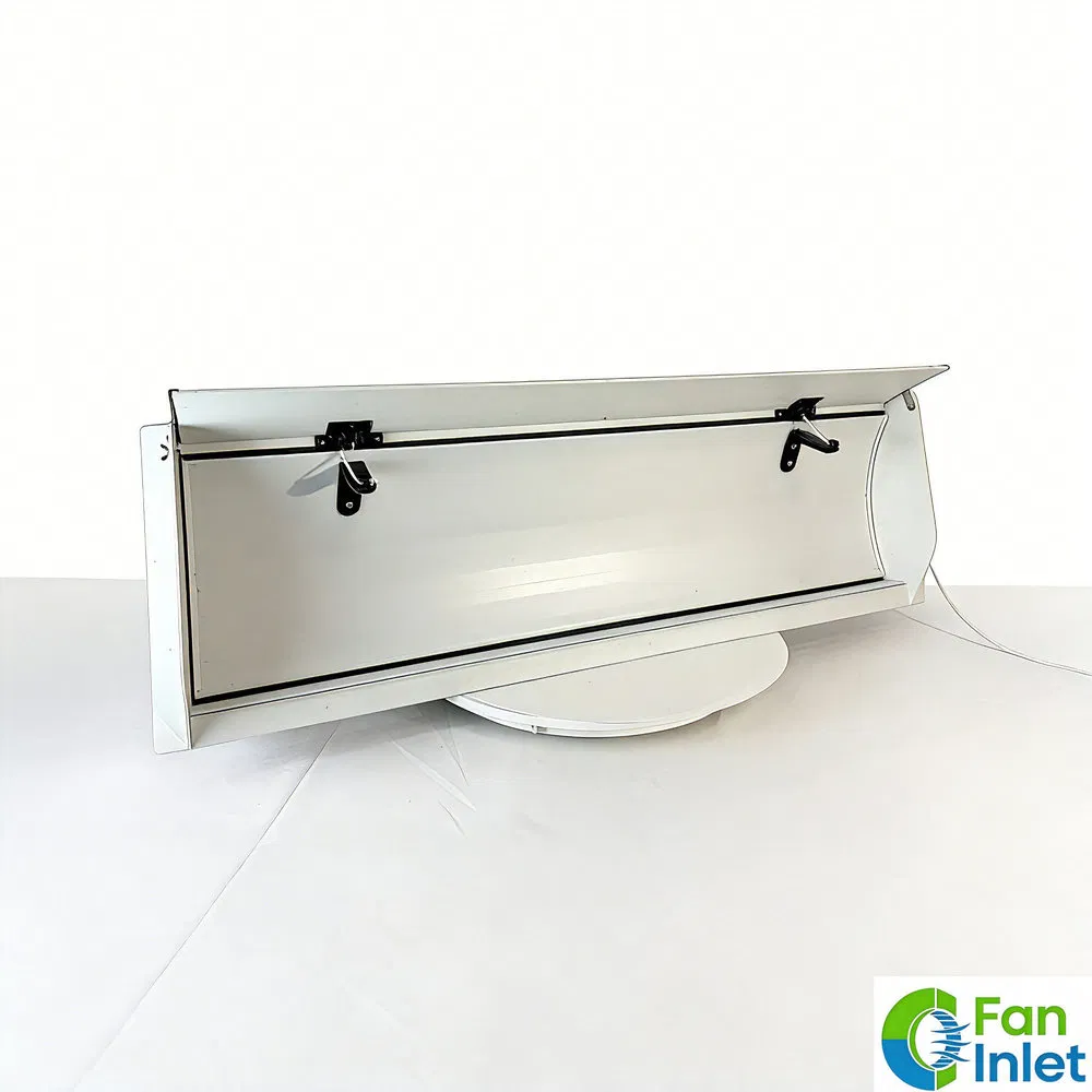 Dustproof Wall-Mounted Single-Open Adjustable Sidewall Window for Pig Farm