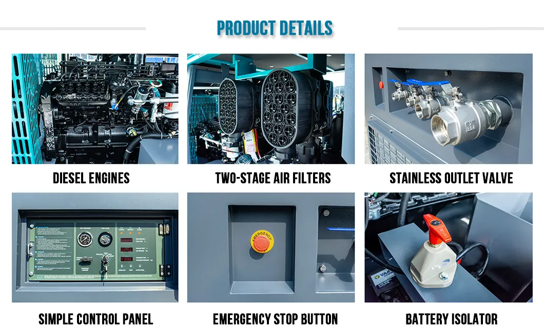 Diesel Compressor Detail 1
