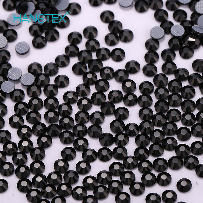 Wholesale Ss4-Ss40 Round Strass Hot Fix Crystal Flat Back Rhinestone