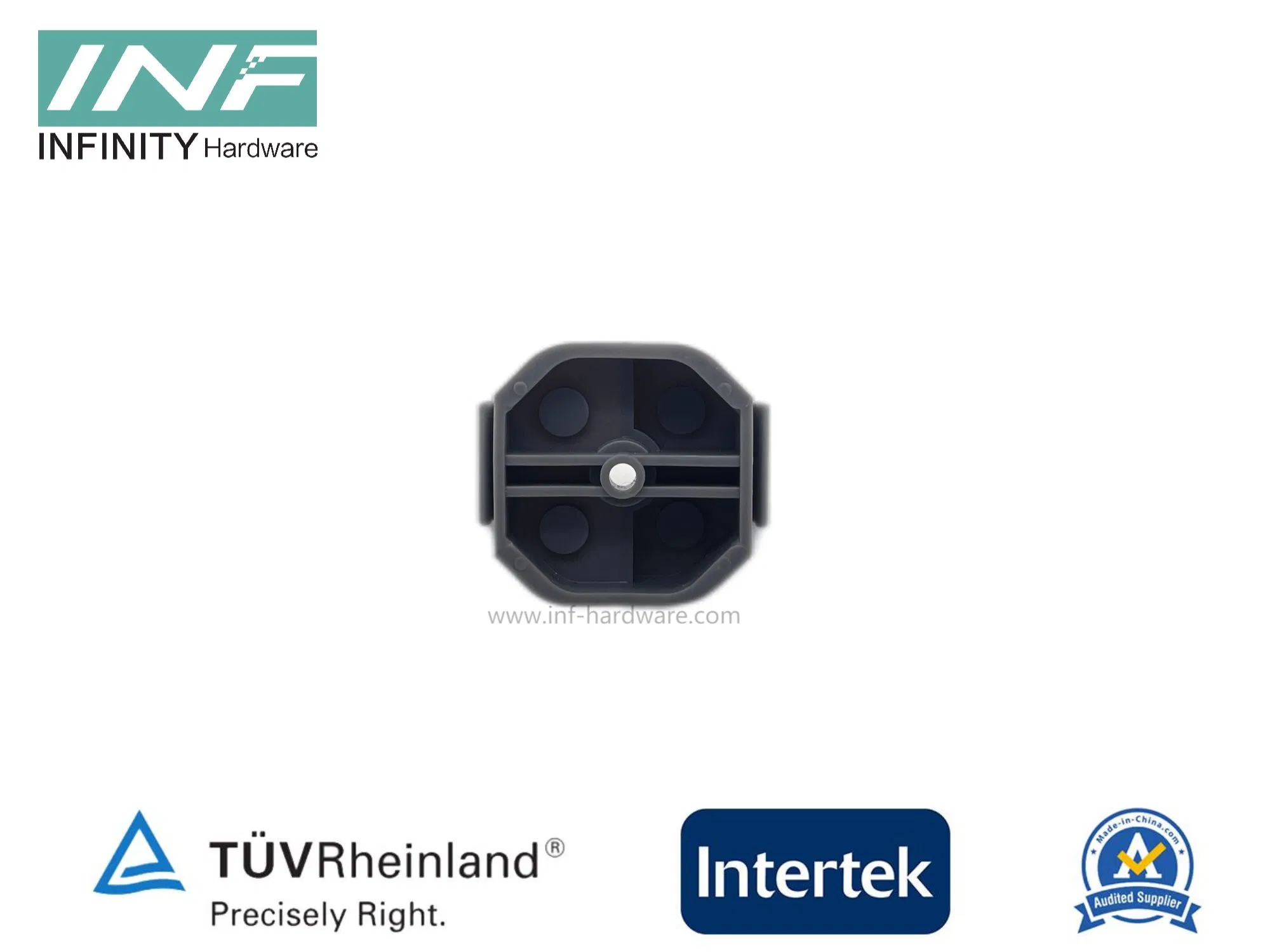 Modern Luxury Glass Door Hardware Fitting Floor Guide for Al Glass Sliding Shower Door System Bathroom Accessories