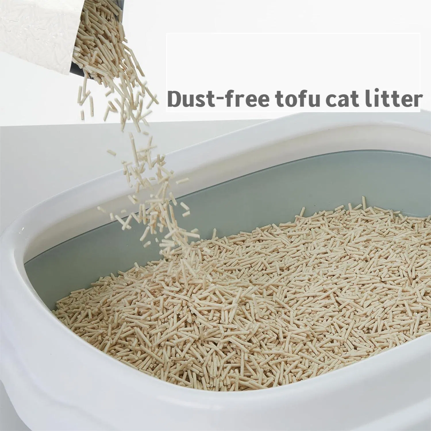 Eco-Friendly Vacuum Packag Tofu Cat Litter