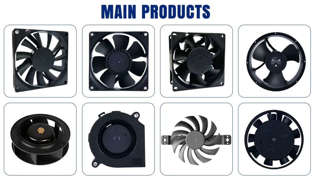 Main Products Range