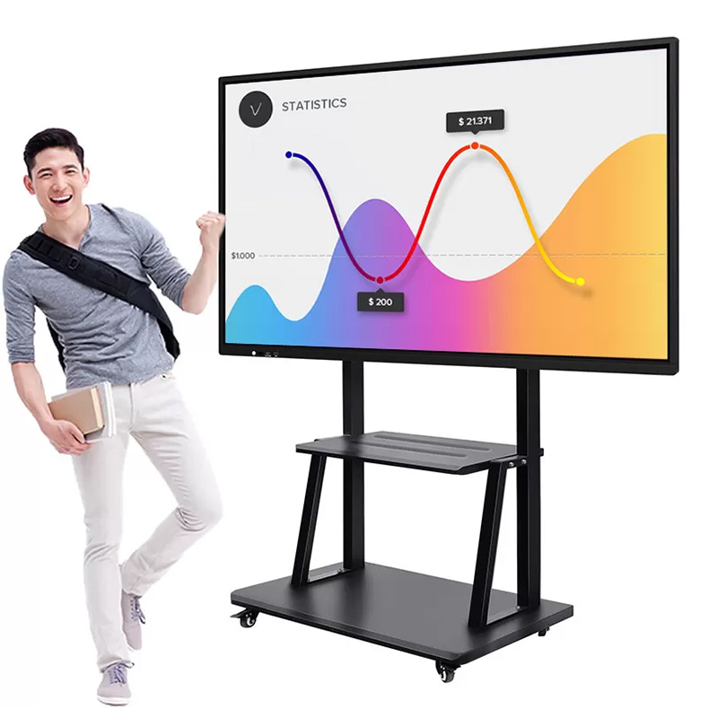 Interactive Smart Board for 75-100 Inch Multi-Touch Displays