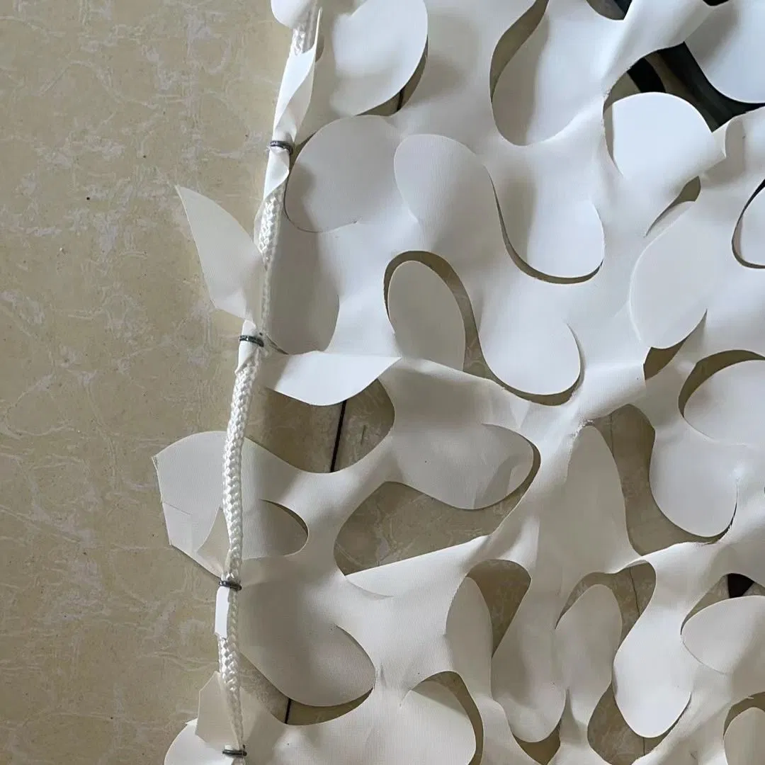 Anti UV, Fire Resistance 210d Large Roll Camouflage Net 50meter Rope Reinforced