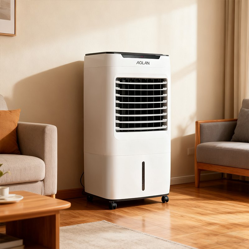 2026 New Model Portable Evaporative Air Cooler and Heater, 1200CMH Airflow