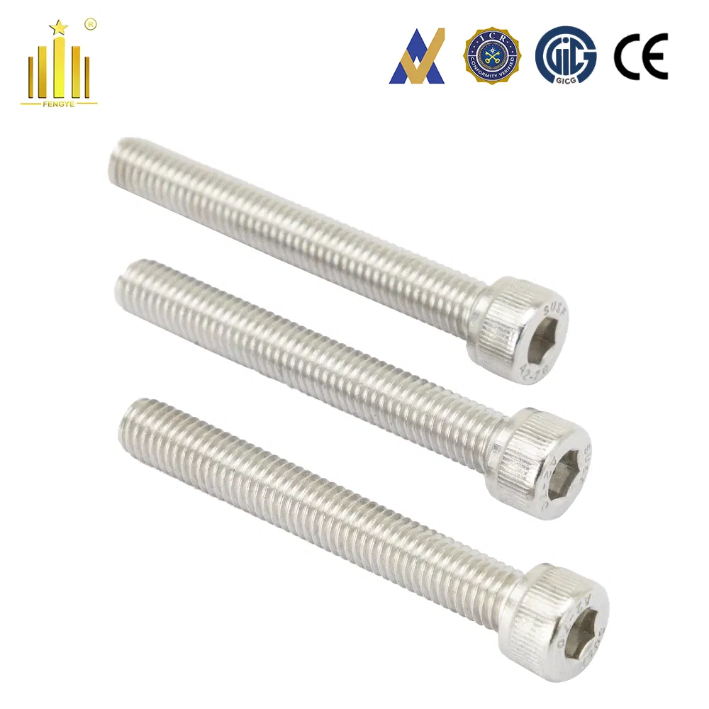Premium Stainless Steel Hexagon Socket Screw with Enhanced Durability