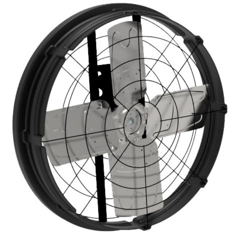 Wholesale OEM/ODM Ec Motor Strong Airflow Long Service Life High Air Volume Agriculture Industrial Exhaust Circulation Panel Fan for Poultry Barn Farm