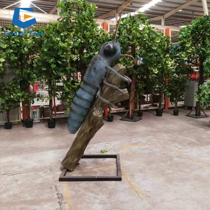 Ccaa15 Science Exhibition Robotic Insect Playground Animatronic Flying Insect Model