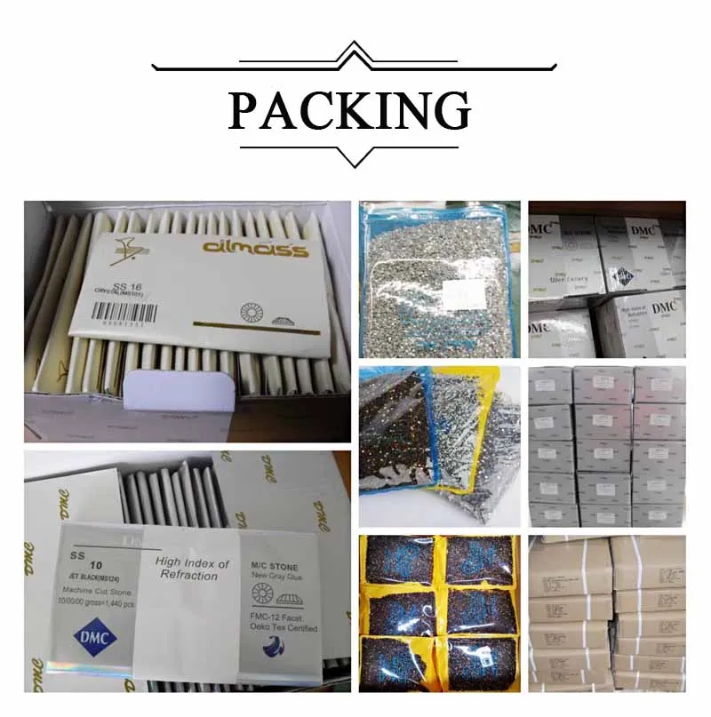 Rhinestone Color Chart