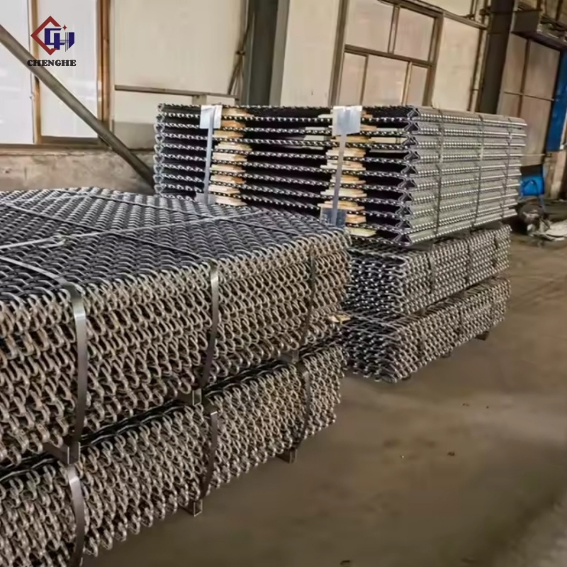 Quarry Special High Wear-Resistant Steel Wire Mesh Durable Automatic Cleaning Anti-Blocking Coil Screens Low Cost Cutting-Plain