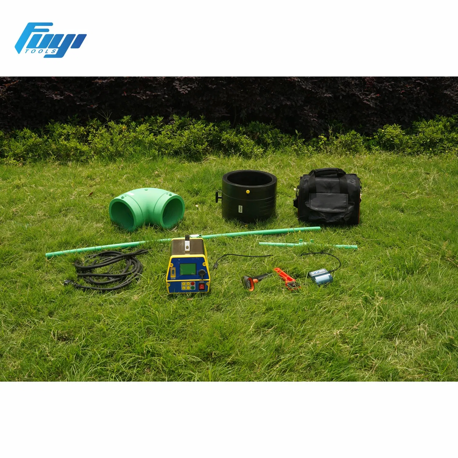 20 to 250mm Touch Screen with Scanner and Scrapper PE Electrofusion Welding Machine