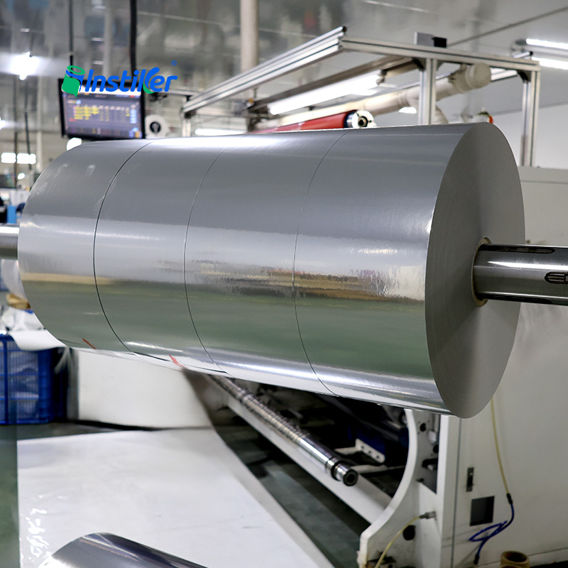 UV-Resistant Matte Silver Pet Self-Adhesive Sticker Customized Label of Roll