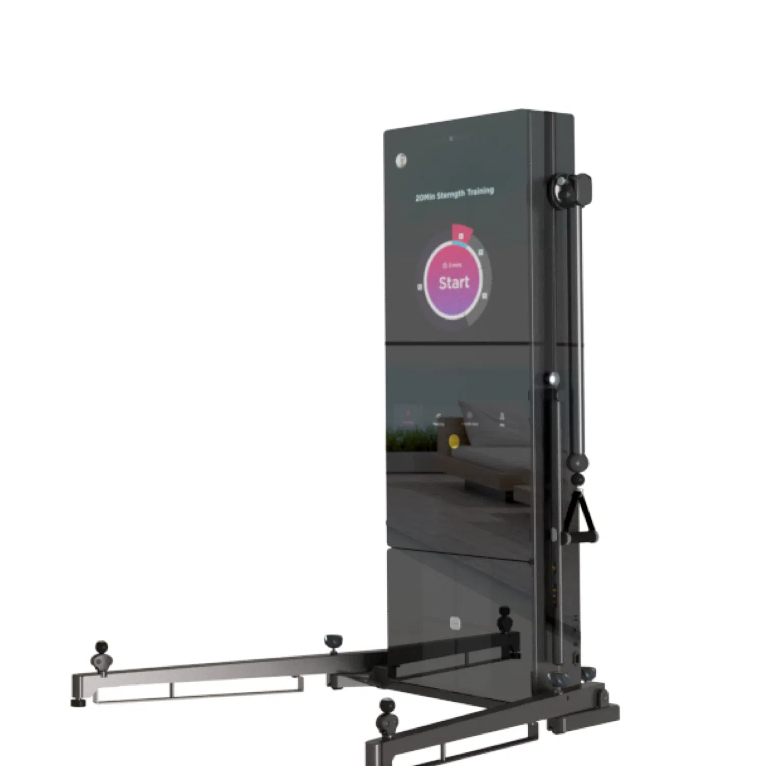 32 Inch Smart Fitness Mirror Exercise Mirror LCD Touch Screen