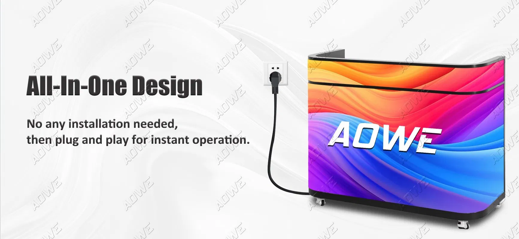 Ultra-Portable Magnetic Suction Installation DJ Series Factory LED Screen