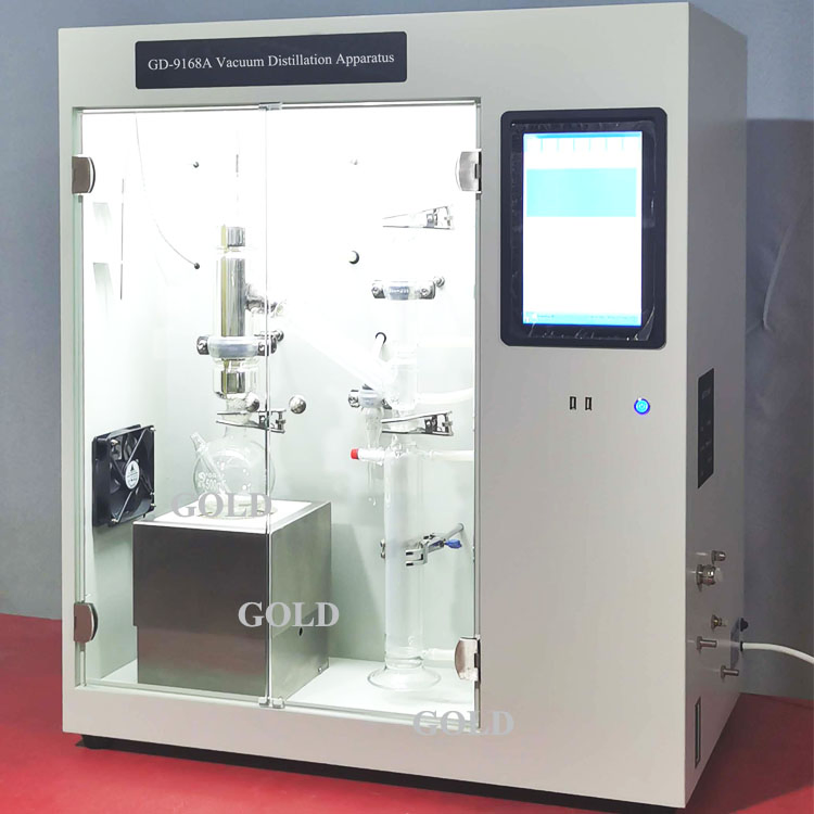 ASTM D1160 Touch Screen Vacuum Distillation of Petroleum Tester at Reduced Pressure