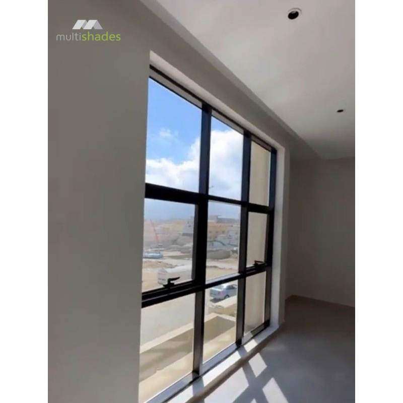 Customized Size Double Glazing Aluminum Alloy Basement Window with Secure Glass Screen, Premium Aluminium Windows for Ultimate Weather Protection