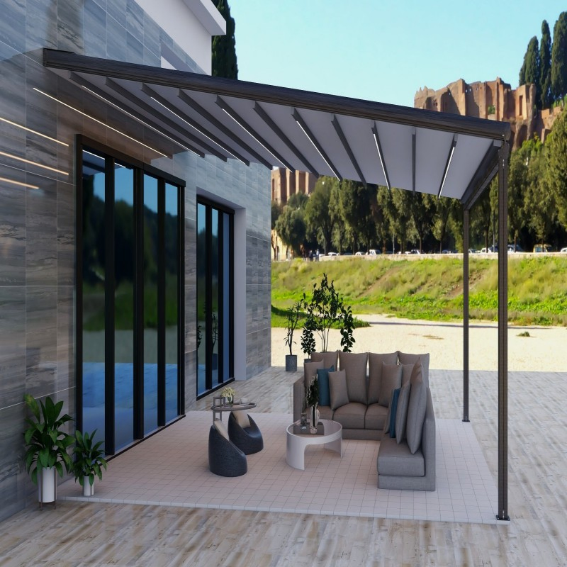 Customized Size and Color Waterproof Motorized Retractable Awning