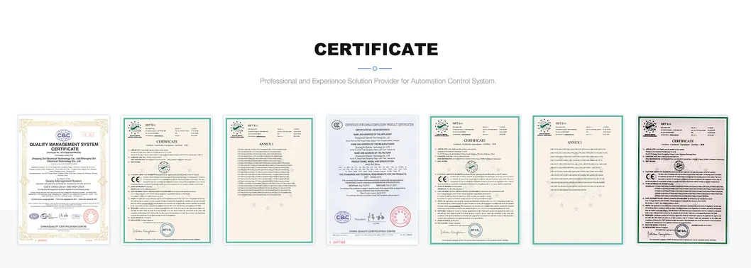Certificates
